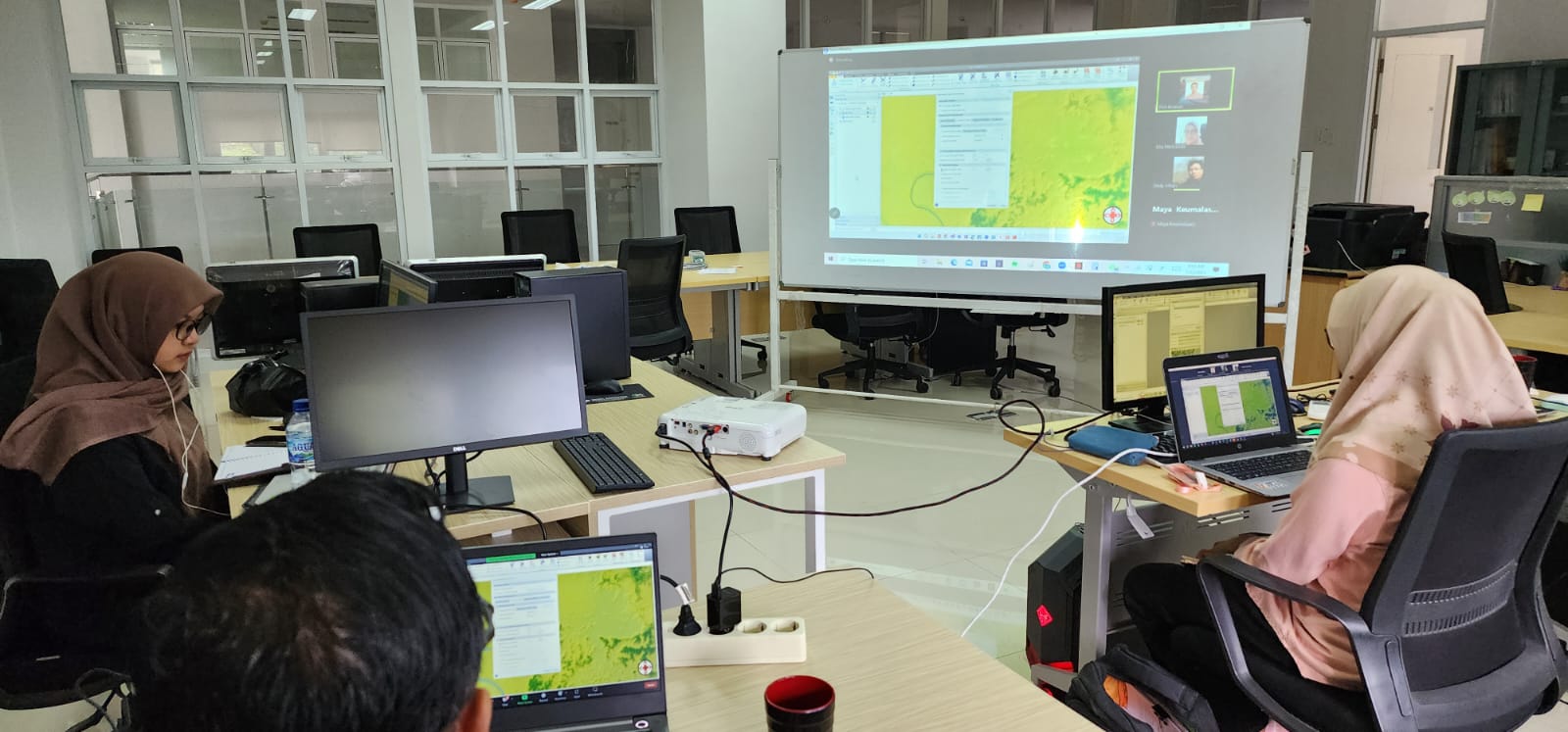 Disaster Risk Management Division Conducted a Training Activity with the Theme 'Hands-on Tutorial on Flood Simulation, Study Case Kr. Tamiang and Kr. Peuto Datasets